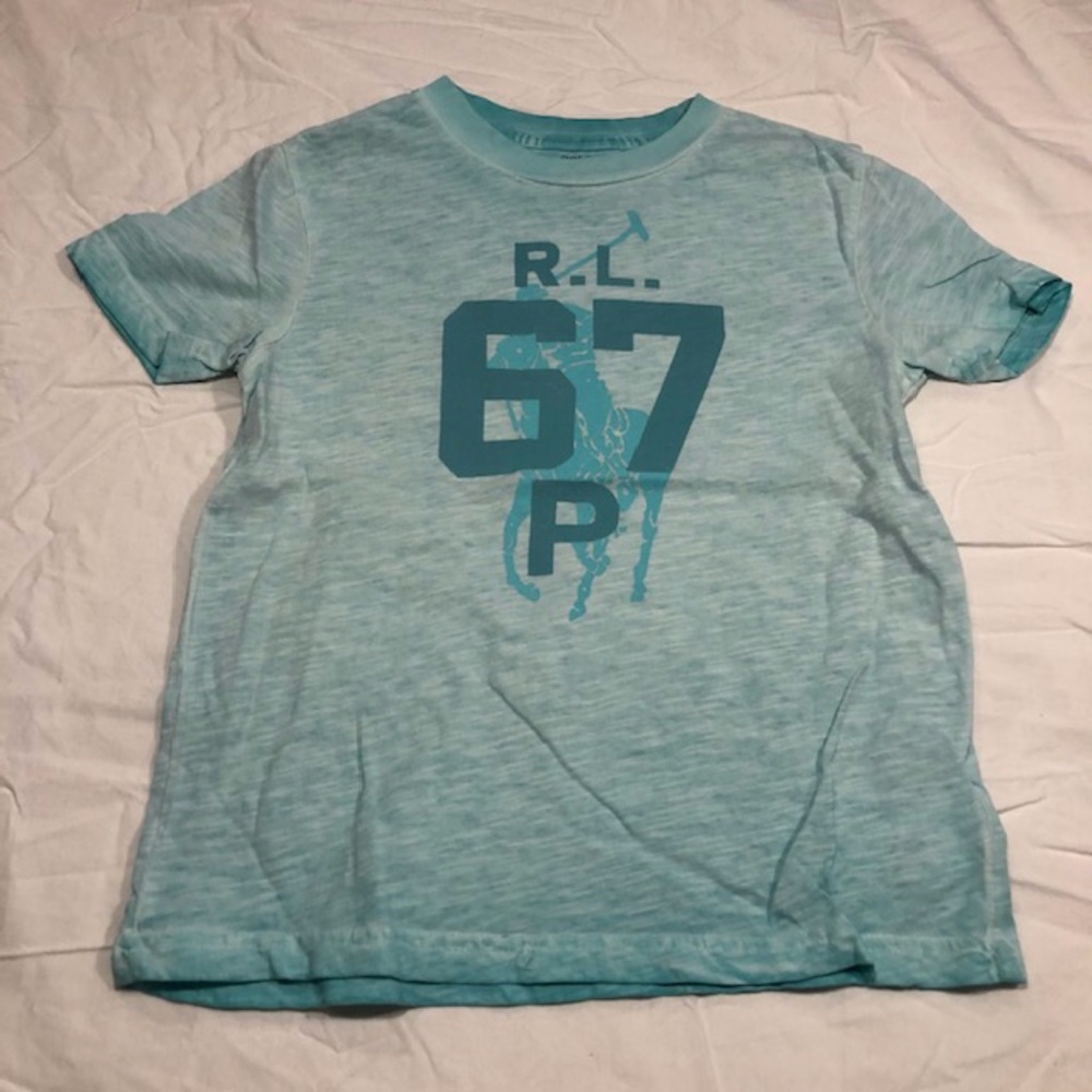 Polo Ralph Lauren Blue T-shirt - Size 5
